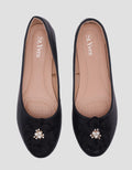 St. Yves Flower Sign Sepatu Flat Wanita