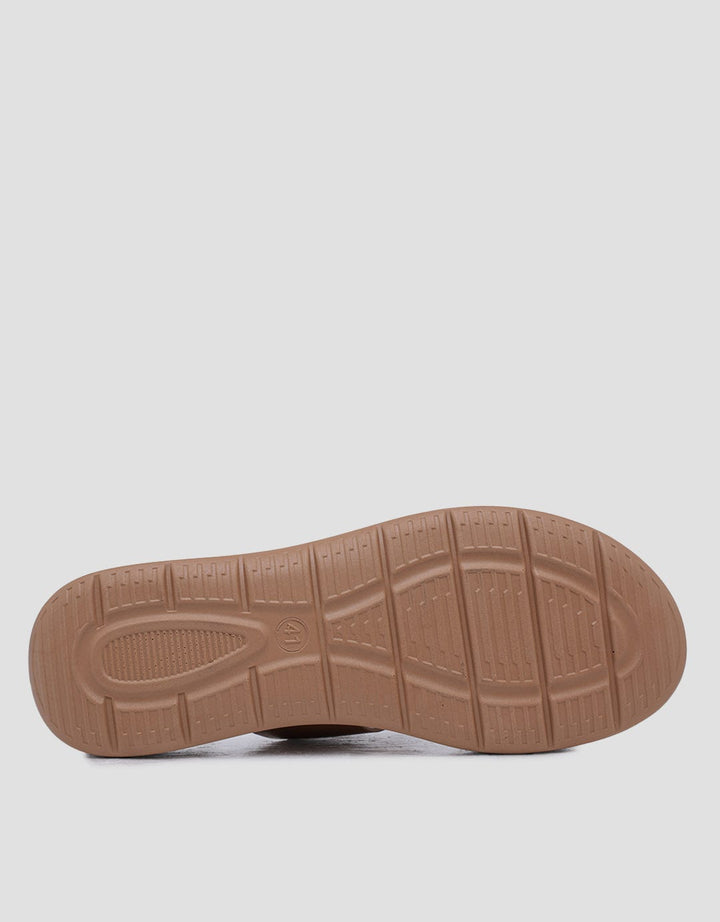 St. Yves Wq49 Velcro Strap Sandal Slipper Wanita
