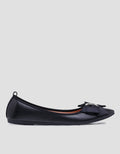 St. Yves Broch Ribbon Sepatu Flat Wanita