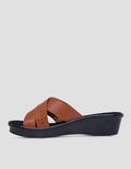 St. Yves Dotted Cross Slipper Women's Sandals