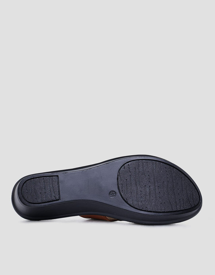 St. Yves Dotted Cross Slipper Sandal Wanita