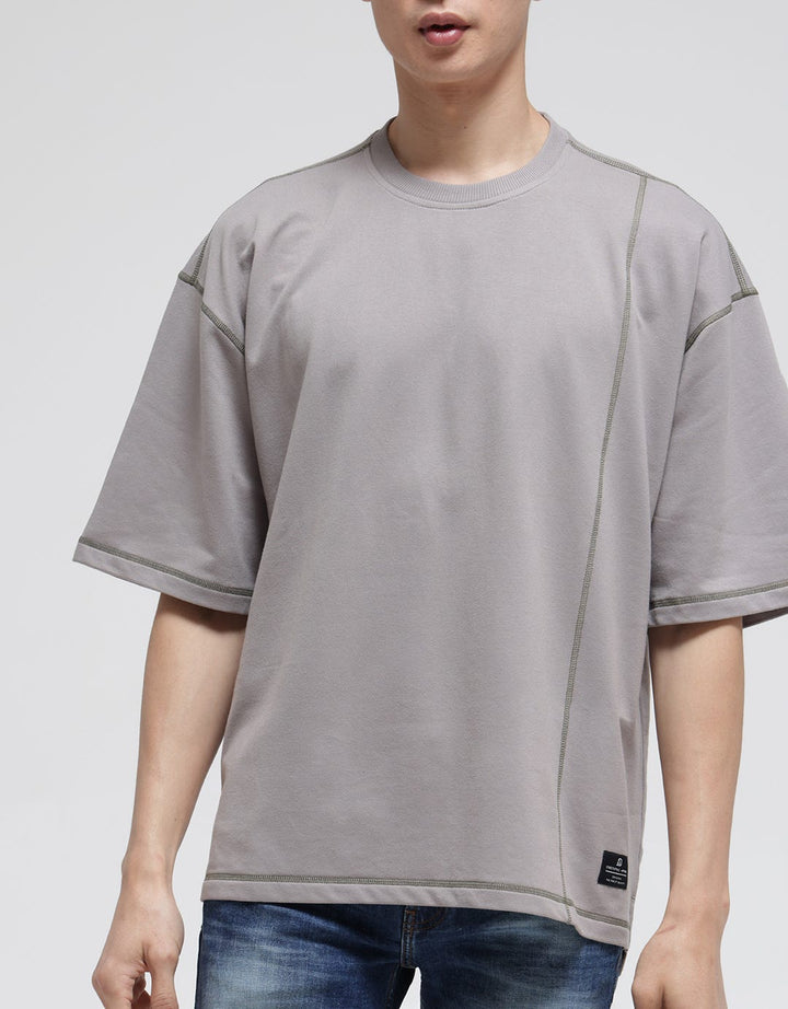 American Jeans Contrast Stitch Kaos OVZ Pria