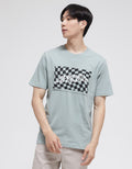 American Jeans Checker Print Basic Kaos Pria