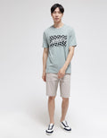 American Jeans Checker Print Basic Kaos Pria