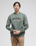 American Jeans Sweatshirt Rugbt Embroidery
