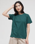 Nevada Slub Plain Look Women's Short Sleeve T-Shirt