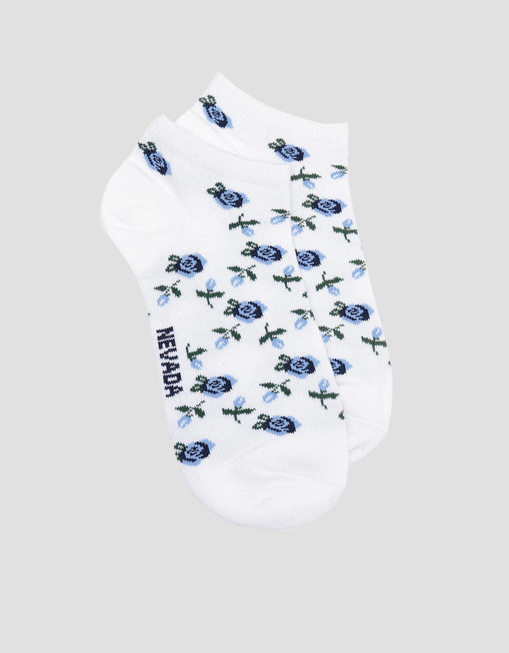 Nevada Ankle Floral Girls Socks