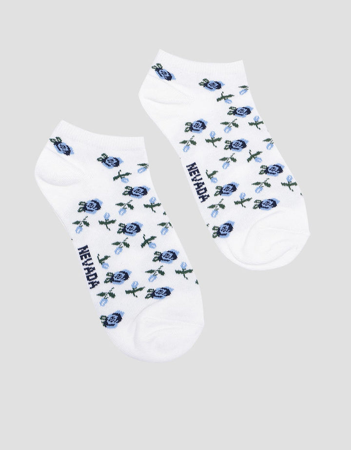 Nevada Ankle Floral Girls Socks