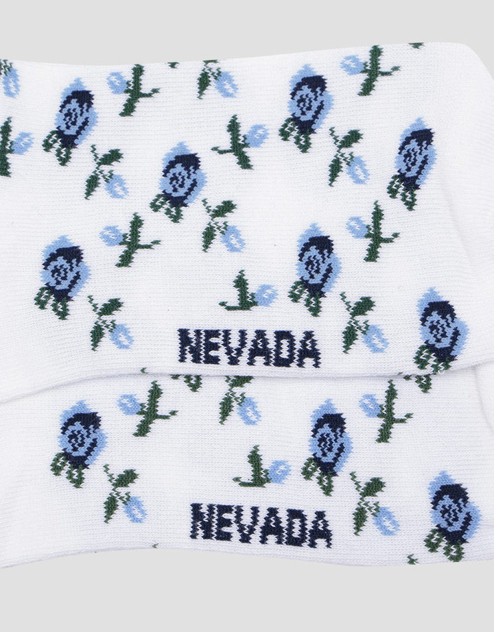 Nevada Ankle Floral Girls Socks