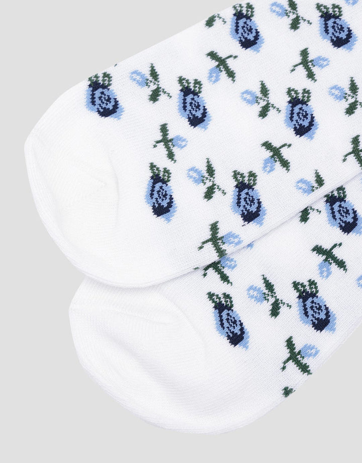 Nevada Ankle Floral Girls Socks