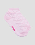Nevada Cross Pattern Kaus Kaki Ankle Wanita