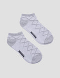 Nevada Cross Pattern Kaus Kaki Ankle Wanita