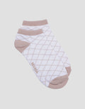 Nevada Cross Pattern Kaus Kaki Ankle Wanita