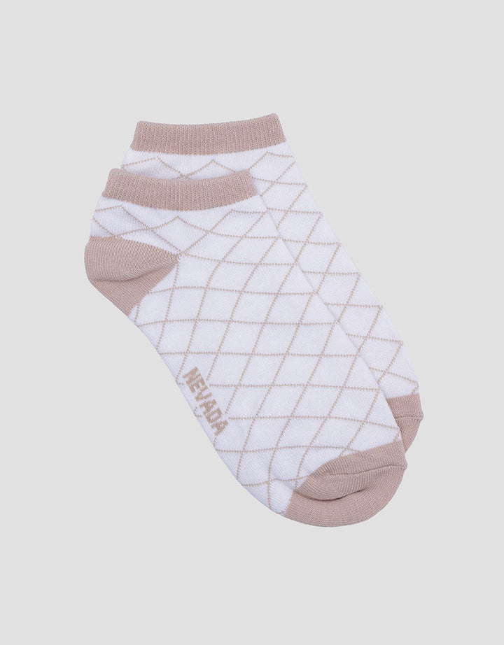 Nevada Cross Pattern Women's Ankle Socks