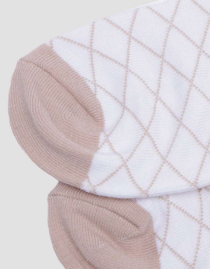 Nevada Cross Pattern Women's Ankle Socks
