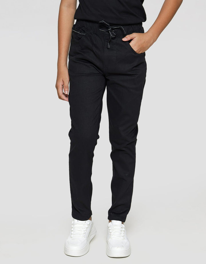 Nevada Long Pants Woven Solid Karet With Twilltape Non Stretch