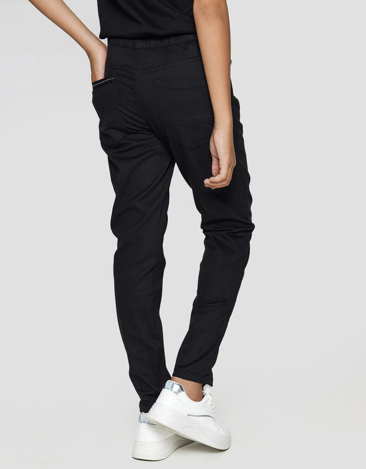 Nevada Long Pants Woven Solid Karet With Twilltape Non Stretch