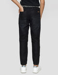 Nevada Long Denim Pants Rib Cuff Non Stretch