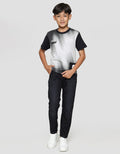 Nevada Long Denim Pants Rib Cuff Non Stretch
