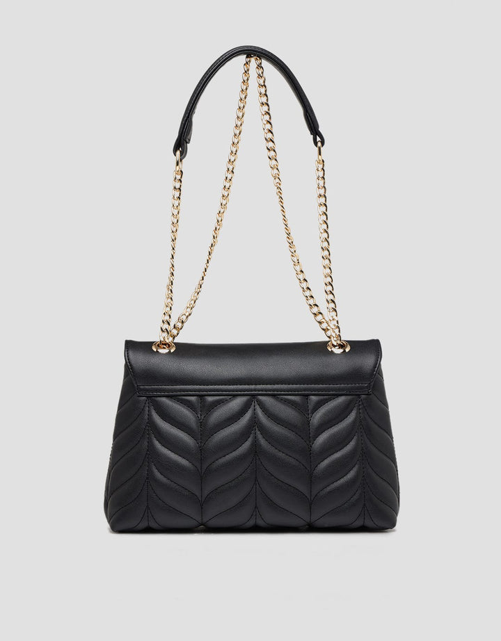 Connexion Crossbody Bag Quilted With Chain