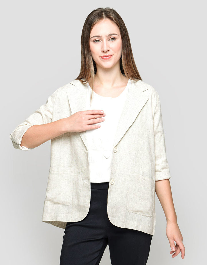 Connexion Blazer 7/8 Skuder Linen