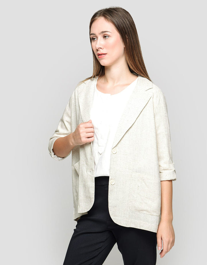 Connexion Blazer 7/8 Skuder Linen
