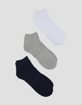 Nevada Sport Socks Ankle Triple Pair Anti Bacterial