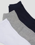 Nevada Sport Socks Ankle Triple Pair Anti Bacterial