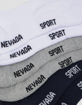 Nevada Sport Socks Ankle Triple Pair Anti Bacterial