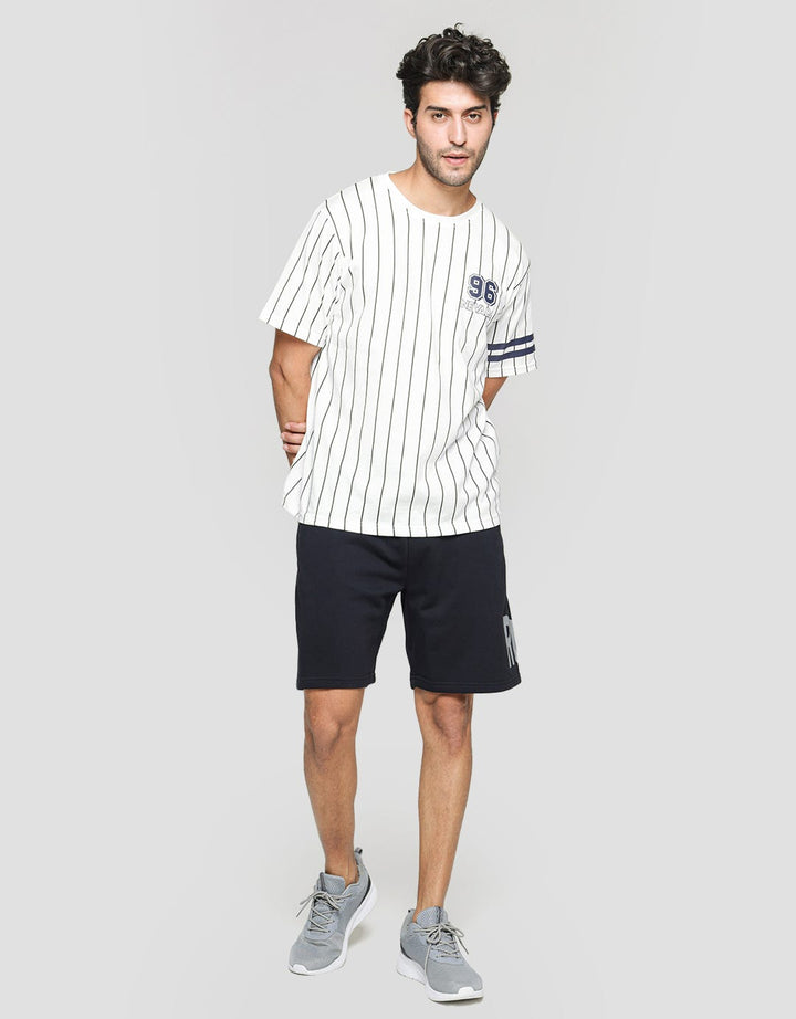 Nevada Sport Short Pants Baby Terry Run Text Antibacterial