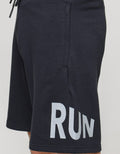 Nevada Sport Short Pants Baby Terry Run Text Antibacterial