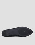 Connexion Buckle Gold Sepatu Flat Wanita
