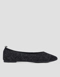Connexion Ballerina Texture Sepatu Flat Wanita