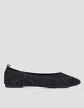 Connexion Ballerina Texture Sepatu Flat Wanita