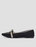 Connexion Pointy Ballerina Braid Sepatu Wanita