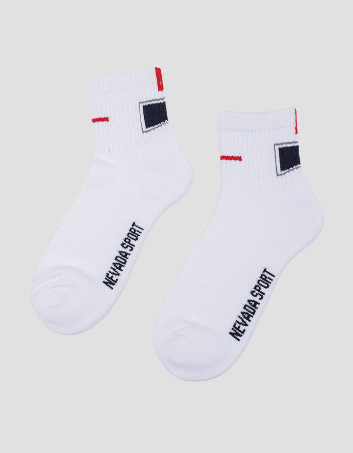Nevada Sport Socks High Length Two Tone Single Pair Antibacterial
