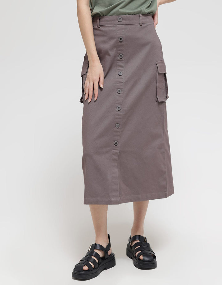 American Jeans Midi Skirt Cargo