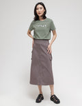 American Jeans Midi Skirt Cargo