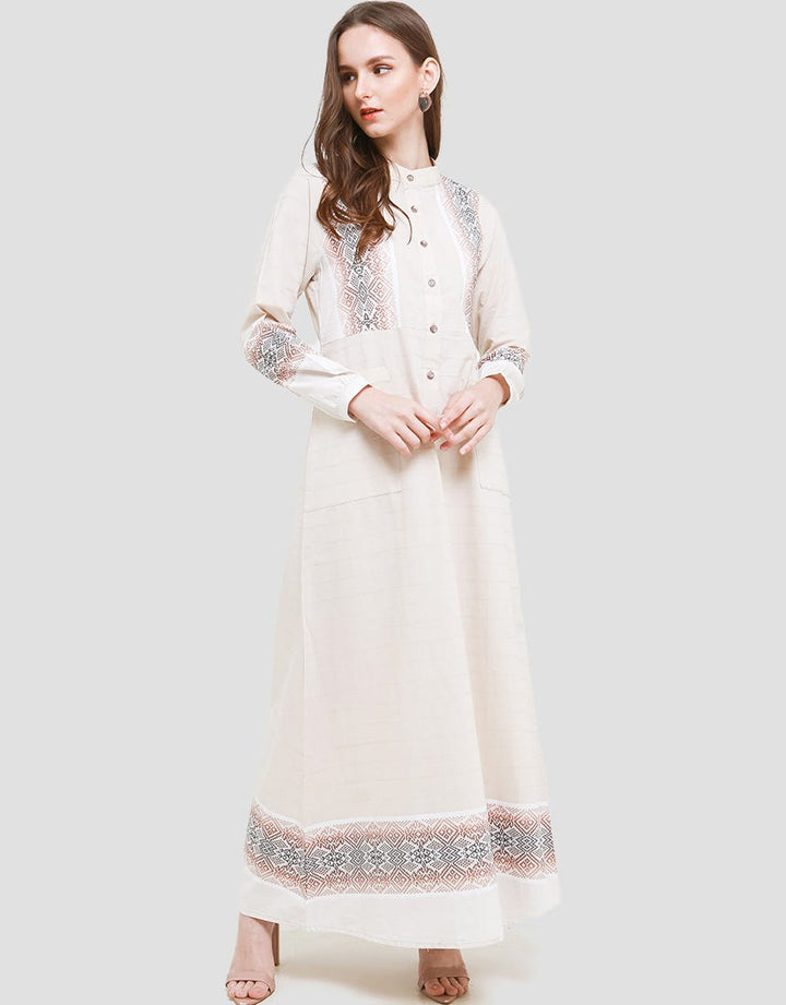 Intresse Pale Stucco Gamis