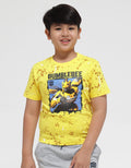 Character TF& Bumblebee Kaos Anak Laki-laki