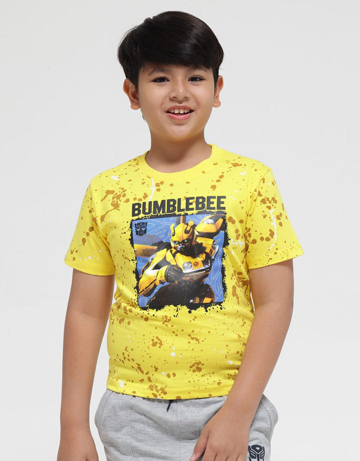 Character TF& Bumblebee Kaos Anak Laki-laki