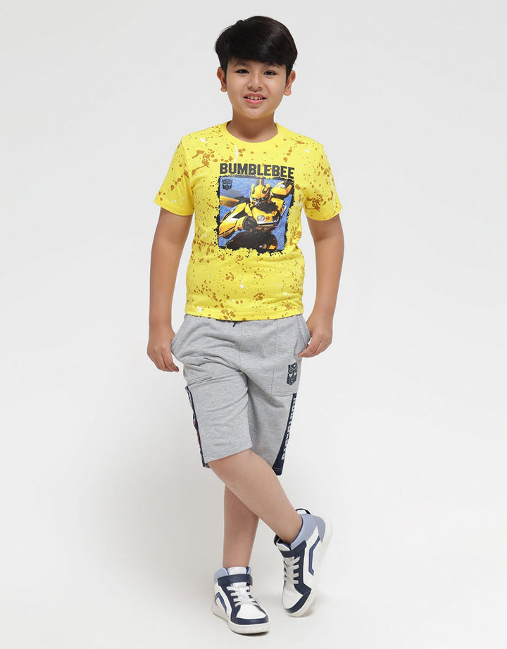 Character TF& Bumblebee Kaos Anak Laki-laki