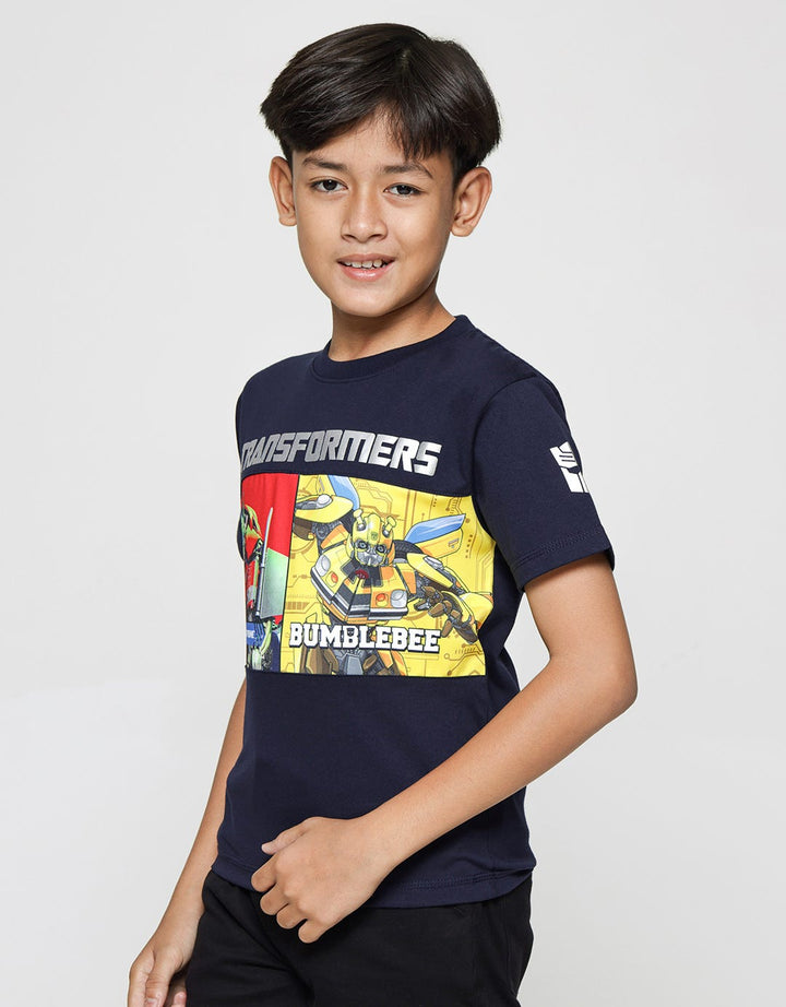 Character TF7 Team Logo Kaos Anak Laki-laki