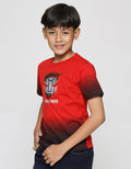 Character Short Sleeve T-Shirt Print Logo Autobots Ombre