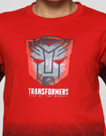 Character Short Sleeve T-Shirt Print Logo Autobots Ombre