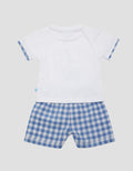 Pipiniko Set Boys Combi Woven Short Bear Sailor