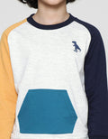 Little M Terry Dino Sweater Anak Laki-laki