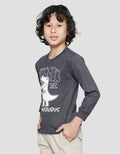 Little M Tyranosaurus Print Sweater Anak Laki-laki
