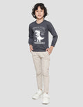 Little M Tyranosaurus Print Sweater Anak Laki-laki