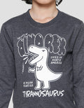 Little M Tyranosaurus Print Sweater Anak Laki-laki